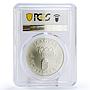 Hungary 1000 forint Old Danube Ship Hableany Sailboat MS70 PCGS silver coin 1995