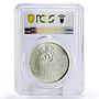 Czechoslovakia 50 korun 50th Jubilee of Independence MS65 PCGS silver coin 1968