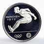 Paraguay 150 guaranies Munich Olympics Broad Jumper proof silver coin 1972