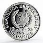 Paraguay 150 guaranies Munich Olympics High Jumper proof silver coin 1972
