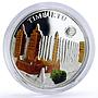 Palau 5 dollars World of Wonders Timbuktu City Architecture silver coin 2011