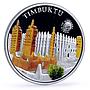 Palau 5 dollars World of Wonders Timbuktu City Architecture silver coin 2011