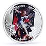 Solomon Islands 5 dollars Archangel Michael colored proof silver coin 2011