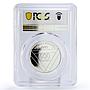 Slovenia 500 tolarjev Opening of Aljaz Tower PR69 PCGS silver coin 1995
