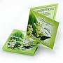 Belarus 10 Roubles Series Beauty of Flowers Lily of the Valley Flora coin 2013