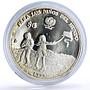 Mexico 5 pesos UNICEF Year of the Child Children Playing Kite silver coin 1999