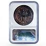 Britain 2 pence State Coinage George III Coat of Arms MS61 NGC copper coin 1797
