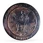 Britain 2 pence State Coinage George III Coat of Arms MS61 NGC copper coin 1797