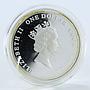 Cook Islands 1 dollar Pope John Paul II 1920-2005 colour proof silver coin 2005