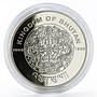 Bhutan 300 ngultrums Year of the Rabbit proof silver coin 1996