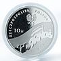 Poland 10 zotych 25th Anniversary of  Solidarity Trade Union silver coin 2005