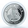 Togo 1000 francs Year of the Monkey Animal Fauna gilded proof silver coin 2004