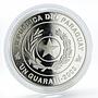 Paraguay 1 guarani Football World Cup Germany silver coin 2003