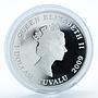 Tuvalu 1 dollar Famous Battles in History  Battle of Cannae  silver coin 2009