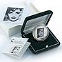 Cook Islands 5 dollars Hollywood Legends Elizabeth Taylor silver coin 2011