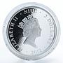 Niue 2 dollars Orthodox Shrines  Last Supper silver colored proof coin 2012