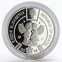 Ghana 5 cedis Dreams come true Scarlet Sails Ship colored silver coin 2014