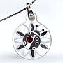 Cameroon 100 francs Ladybug Small Treasures Pendant Swarovski silver coin 2019