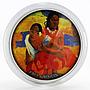 Cameroon 500 francs When Will You Merry Gauguin colored proof silver coin 2017