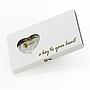 Congo 500 francs A Key to Your Heart colored proof silver coin 2017