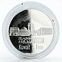 Kuwait 5 dinars 1st Anniversary of Liberation Day proof silver coin 1991