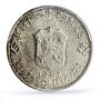 Philippines 50 centavos General MacArthur Politics MS63 PCGS silver coin 1947