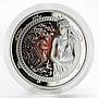 Lebanon 5 livres Zodiac Signs Virgo colored proof silver coin 2013