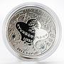 Lebanon 5 livres Zodiac Signs Cancer colored proof silver coin 2013