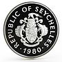 Seychelles 50 rupees International Year of Child silver coin 1980