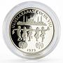 Turkey 500 liras International Day of the Child proof silver coin 1979