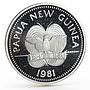 Papua New Guinea 5 kina International Year of the Child proof silver coin 1981