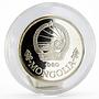 Mongolia 25 togrog International Year of the Child  proof silver coin 1980