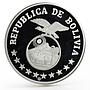 Bolivia 200 pesos International Year of the Child proof silver coin 1979