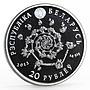 Belarus 20 rubles Magic of Dance The Tango Two Man Dancing silver coin 2012