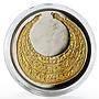 Cameroon 500 francs Golden Pectoral gilded proof silver coin 2018