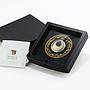 Cameroon 500 francs Golden Pectoral gilded proof silver coin 2018