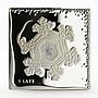 Latvia 1 lats Coin of Water proof silver coin 2009