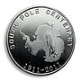 South Pole, 5 dollars, Roald Amundsen, Antarctida, 2011
