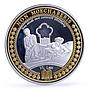 Samoa 10 dollars 6th Commandment Do Not Commit Adultery gilded silver coin 2010