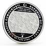 Turkey 50 lira Traditional Turkish Handcrafts Woodworking proof silver coin 2013