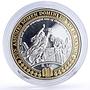 Samoa 10 dollars 2nd Commandment Shall Not Use Gods Name gilded silver coin 2009