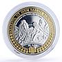 Samoa 10 dollars 3rd Commandment Remember the Sabbath gilded silver coin 2009