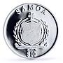 Samoa 10 dollars 9th Commandment Shall Not Covet Another's Wife silver coin 2010