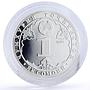 Tajikistan set of 4 coins 15th Anniversary of Independence silver coins 2006