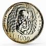 San Marino set of 2 coins 300 Years of the Birth of  Bach silver coins 1985