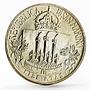 San Marino set of 2 coins 300 Years of the Birth of  Bach silver coins 1985