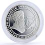 Tajikistan 5 somoni Poet Abuabdullo Rudaki Poetry Literature silver coin 2008