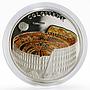 Mongolia 500 togrog 7 Wonders series Italian Colosseum proof silver coin 2008