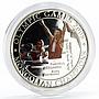 Mongolia 500 togrog Beijing Olympic Games series Boxing colored silver coin 2008