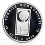 Turkey 50 lira 16th Basketball World Cup in Turkey proof silver coin 2010